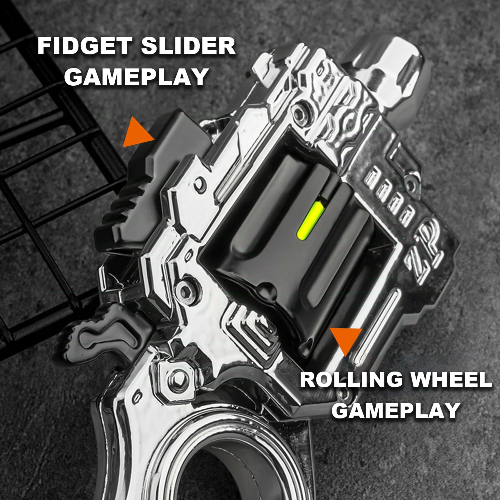 Fidget gun -JJ007(Sliver）